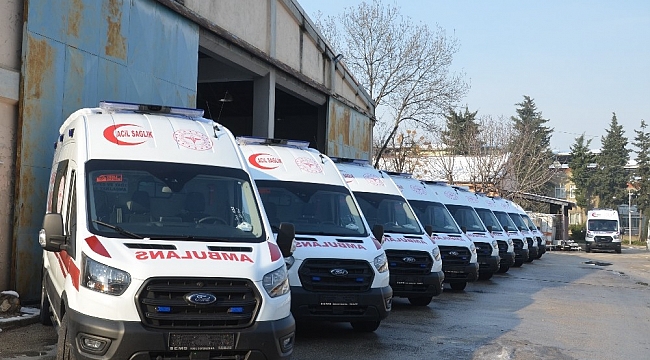 112 filosu güçlenmeye devam ediyor