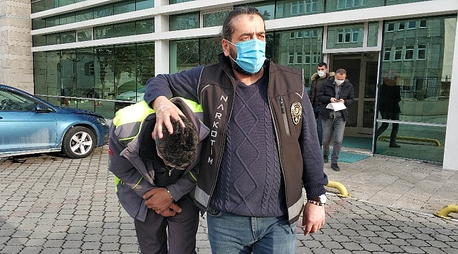 12 kilo esrarla yakalanan baba tutulandı, kızı ve yeğenine adlı kontrol