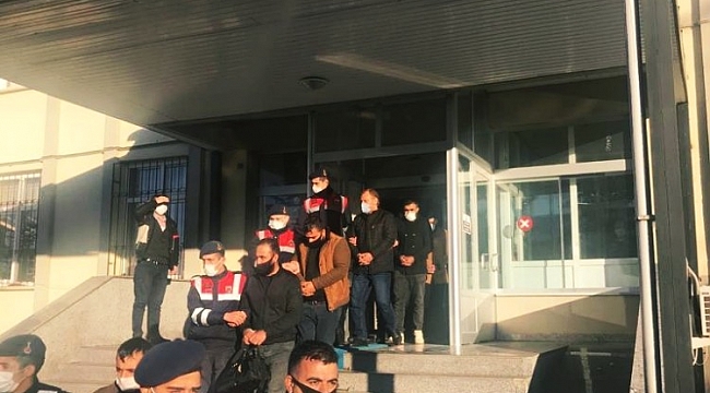 20 milyonluk hırsızlığa 7 tutuklama