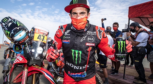 2021 Dakar Rallisi'nin şampiyonu Honda ile Kevin Benavides'in oldu