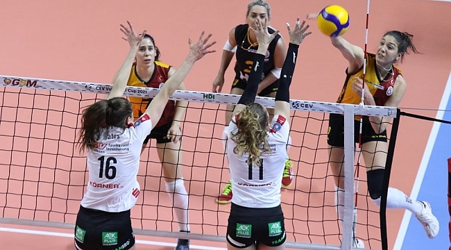 2021 Kadınlar CEV Kupası: Dresdner: 1 - Galatasaray HDI Sigorta: 3