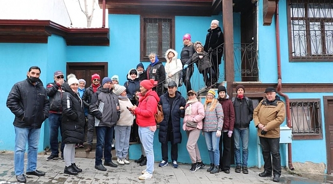 30 kişilik turist kafilesi kısıtlama saatlerinde Afyonkarahisar'ı gezdi