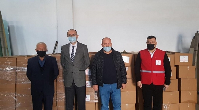 300 aileye gıda paketi dağıtılacak
