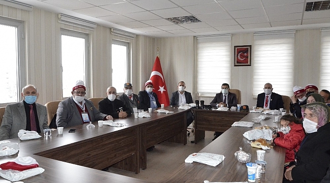 'Covid-19 Sürecinde Şehit ve Gazi Aileleri Yalnız Değildir' projesi