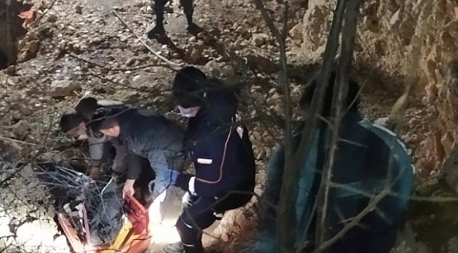 40 metrelik uçurumdan düşen çoban hayatını kaybetti