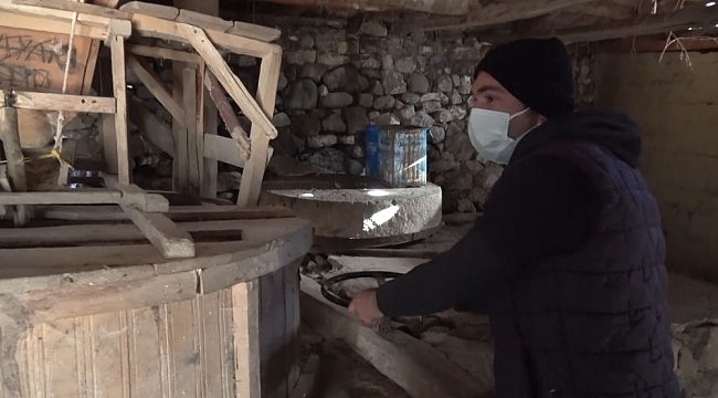 400 yıllık değirmen kuraklığa yenildi