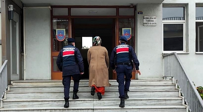 5 yıl hapis cezası olan kadın JASAT'tan kaçamadı