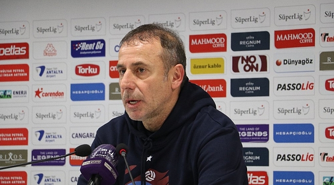 Abdullah Avcı: "Rakibin 10 kişi kalması dirençlerini yukarı çekti"