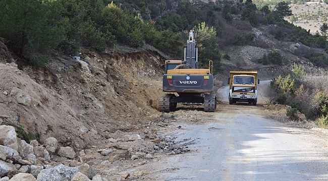 Abdullah Mihal Gazi Türbesi yolunda çalışma başladı
