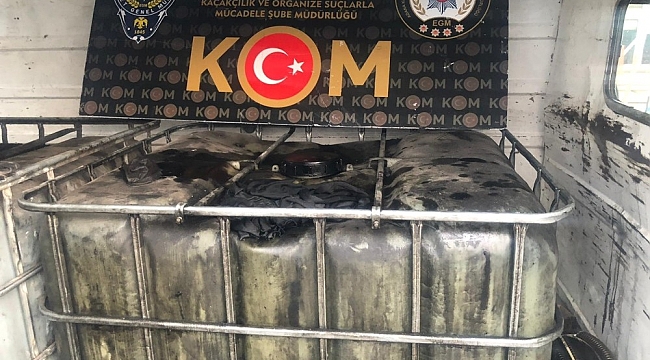 Adana'da 2 bin litre kaçak akaryakıt ele geçirildi