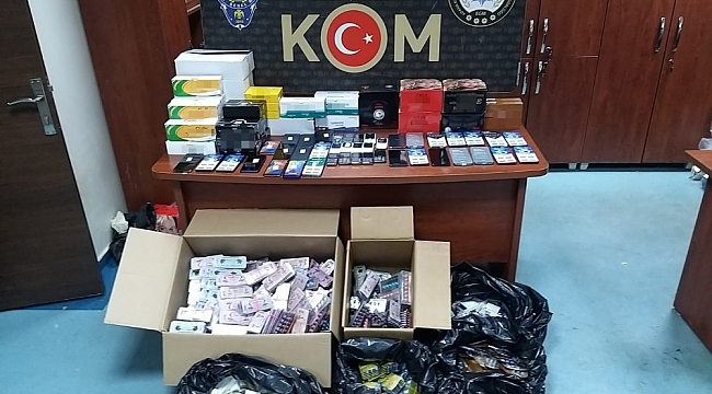 Adana'da kaçakçılık operasyonu