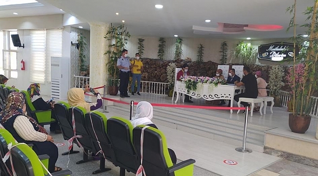 Adıyaman Belediyesi 2020 yılında bin 934 nikah kıydı