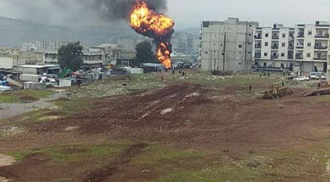 Afrin'de PKKYPG'nin bombalı saldırısı sonucu 5 kişi hayatını kaybetti, 22 kişi yaralandı