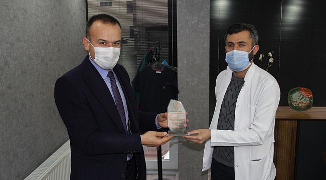 Ağrı Milli Eğitim Müdürü Tekin'in teşekkür ziyaretleri