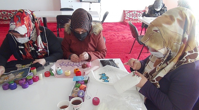 Ahlatlı Kadınlar BEDESTEM ile meslek öğreniyor