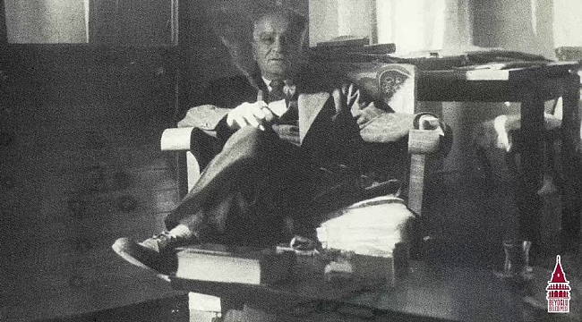 Ahmet Hamdi Tanpınar, vefatının 59. yıl dönümünde Beyoğlu'nda anıldı