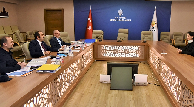 AK Parti Bursa'da mülakatlar tamamlandı