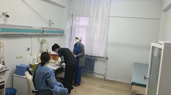 Akçakoca'da aşı başladı