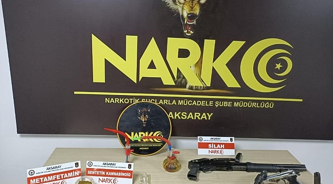 Aksaray'da uyuşturucu operasyonu: 2 tutuklama