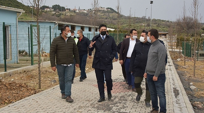 Aliağa'da sevimli dostlar için dikkat çeken tesis