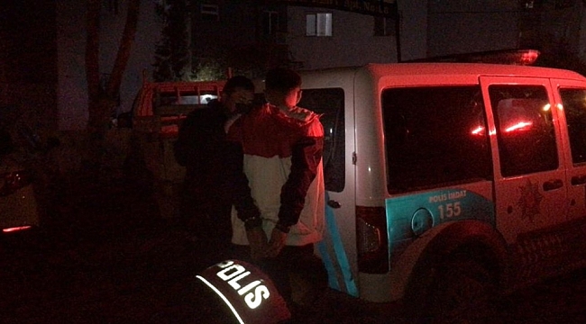 Alkollü sürücü polisten kaçarken kaza yaptı