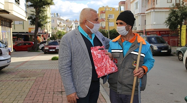 ALTSO maske ve kolonya dağıtarak hijyenin önemine dikkat çekti