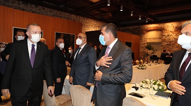 Altunkaya Cumhurbaşkanı Erdoğan'la bir araya geldi
