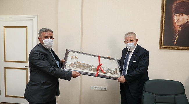 Amasya Muhtarlar Derneği'nden Başkan Sarı'ya teşekkür