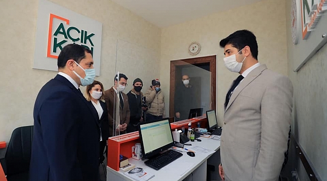 Amasya'da 'Açık Kapı'ya 12801 başvuru