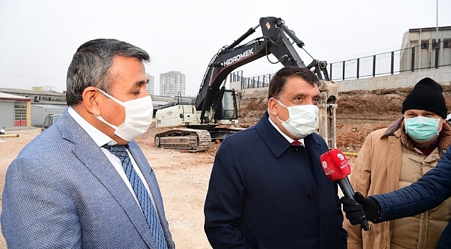 Anayurt Bulvarı'nın 2. etap çalışmaları devam ediyor