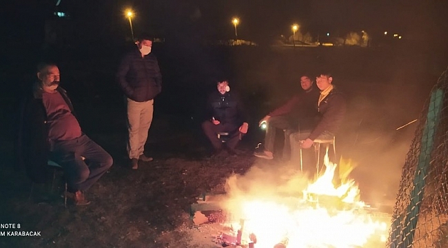 Ankara depreminde bir ev hasar gördü