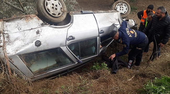 Aydın'da trafik kazası: 2 yaralı