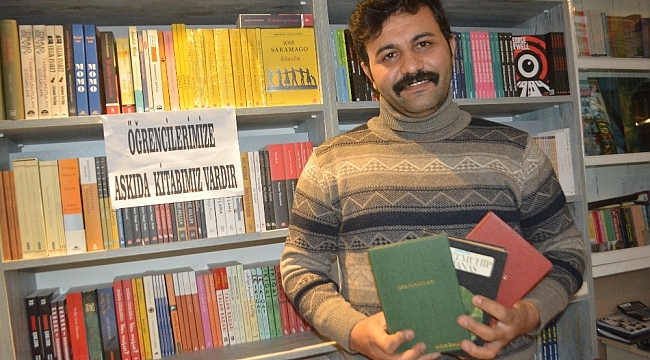 Ayvalık'ta ihtiyaç sahibi ailelerin öğrencilerine Askı'da Kitap