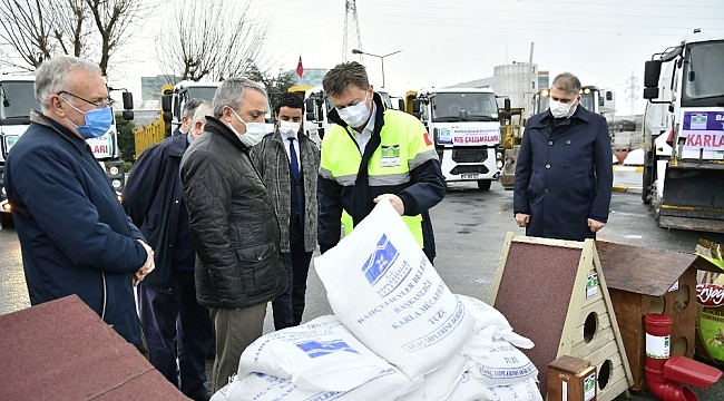 Bahçelievler Belediyesi kışa hazır