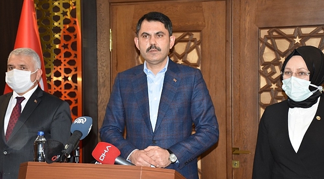 Bakan Kurum: "Tekirdağ'daki binaların yüzde 60'ı 2000 yılı öncesi yapıldı, büyük bir kısmı risk içerisinde"