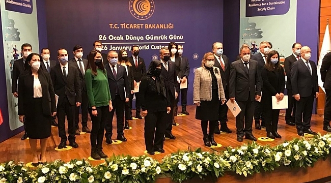 Bakan Pekcan'dan Kileci ve Altunkaya'ya DGÖ Liyakat Sertifikası