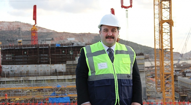 Bakan Varank: "Akkuyu, Türkiye'nin 60 yıllık hayali