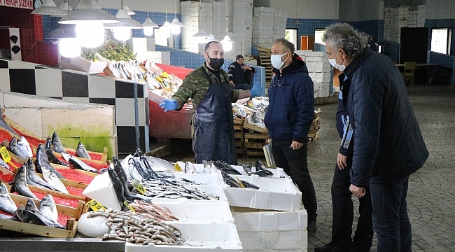Balıkçılara mor ve mavi ışık denetimi
