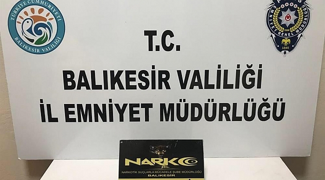Balıkesir'de polis uyuşturucu 13 şüphelisini yakaladı