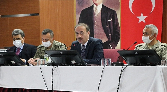 Barış Pınarı Bölgesindeki çalışmalar istişare edildi