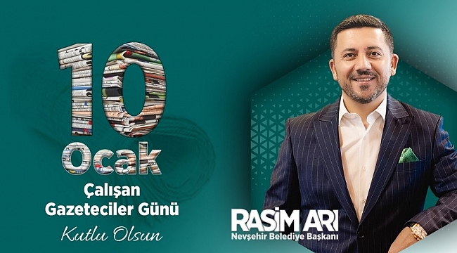 Başkan Arı'dan 10 Ocak Çalışan Gazeteciler Günü mesajı