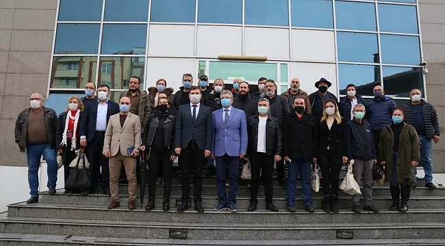 Başkan Arslan gazeteciler ile bir araya geldi