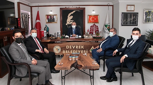 Başkan Bozkurt ' Diyanet-Sen'den ziyaret