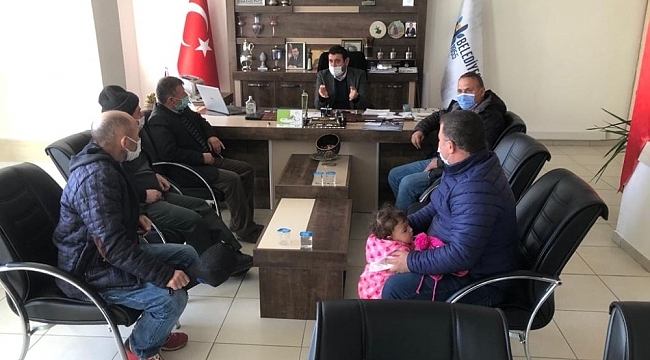 Başkan Çiğdem vatandaşlarla buluşmalarını sürdürüyor