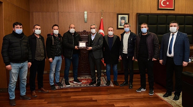 Başkan Güngör: "Kahramanmaraşspor'a destek vermeyi sürdüreceğiz"