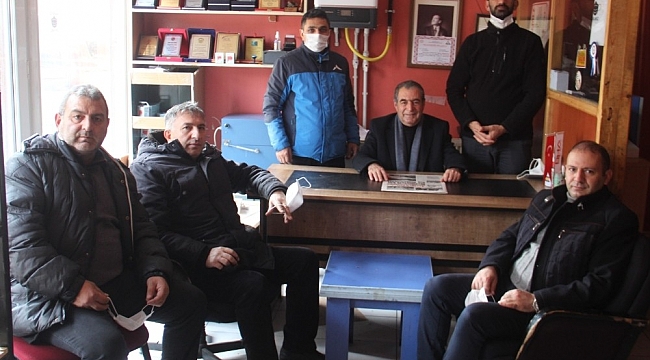 Başkan Onay'dan Gazeteciler Derneğine ziyaret