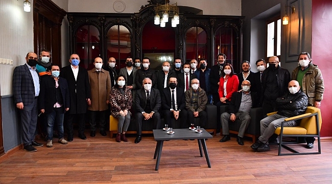 Başkan Zorluoğlu gazetecilerle buluştu