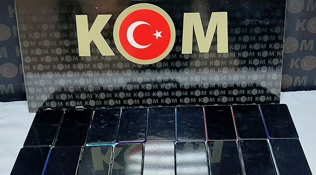 Batman'da 22 adet gümrük kaçağı cep telefonu ele geçirildi