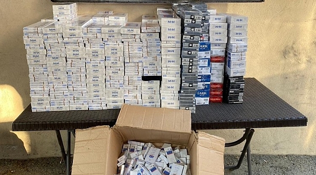 Batman'da 4 bin 700 paket kaçak sigara ele geçirildi