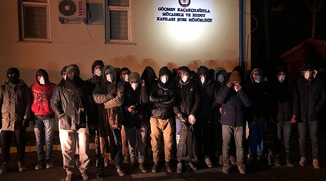 Batman'da 44 düzensiz göçmen yakalandı